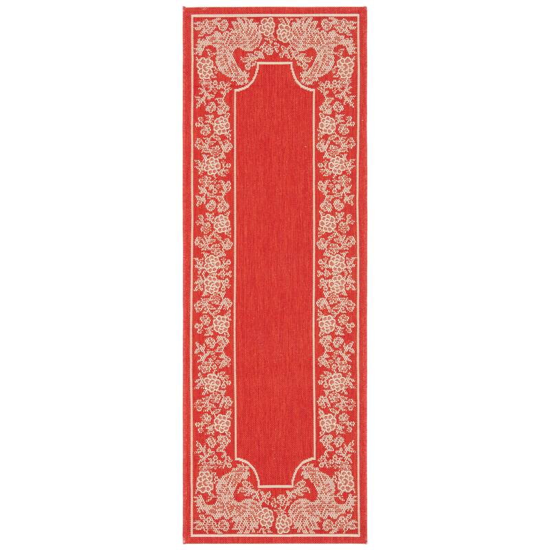 SAFAVIEH Courtyard Terry Indoor/ Outdoor Waterproof Patio Backyard Rug