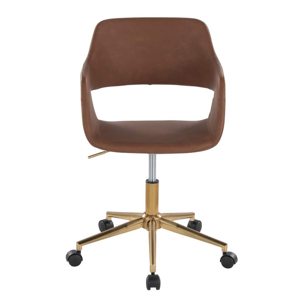 Carson Carrington Vallen Adjustable Task Chair with 5-Star Base