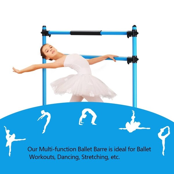ZENOVA Ballet Barre Dance Barre,Portable and Light Weight
