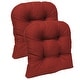 preview thumbnail 39 of 66, Klear Vu Gripper Tyson Dining Chair Cushion Set