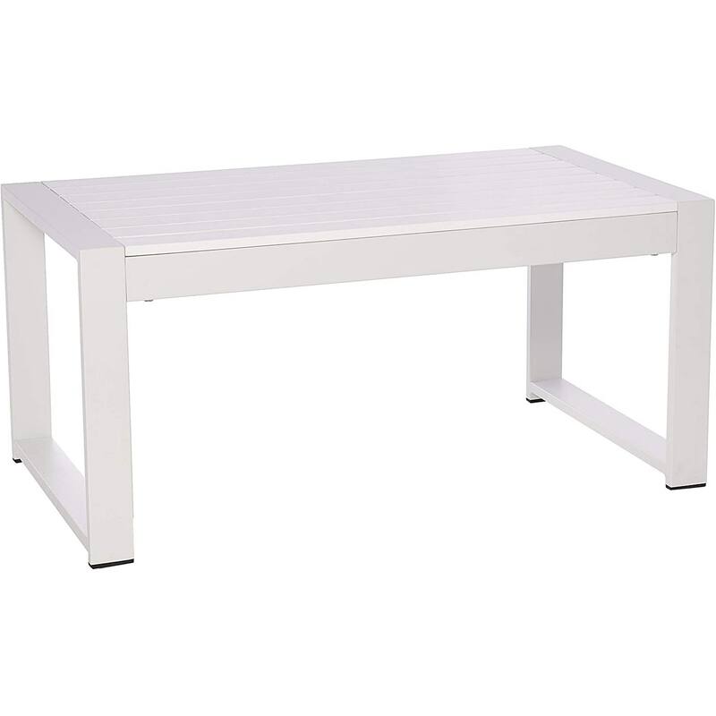 Engagingly Outstanding Outdoor Lounge Set In White (Set of 4)