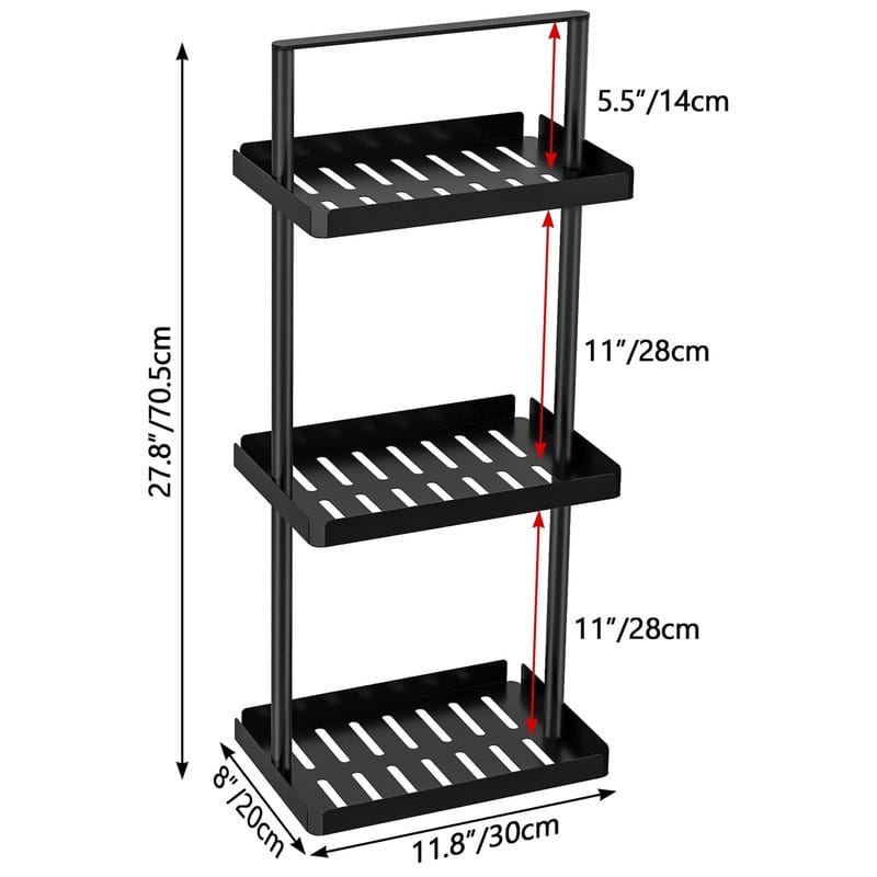 Standing Shower Caddy Organizer Corner