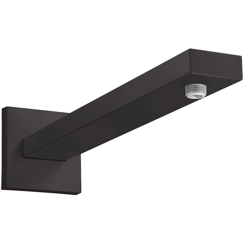 Hansgrohe Raindance E Wall Mounted Shower Arm - Limited Lifetime - Matte Black