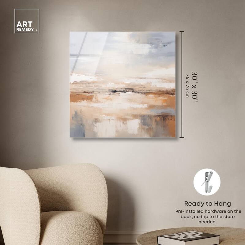 Coastal Calm Acrylic by Art Remedy, Ready to Hang