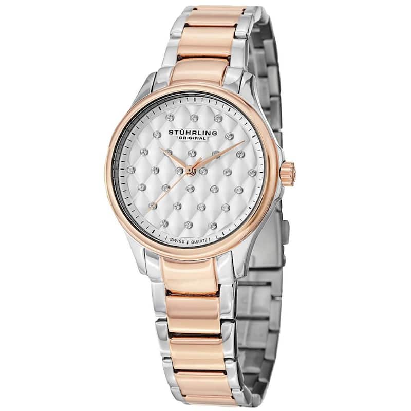 Stuhrling Women's Symphony Silver Dial Watch - 567.03 - 6 (36)