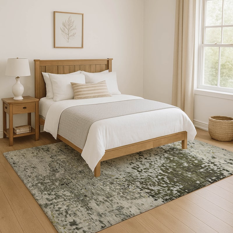 Premium Washable Super Soft Abstract Solid Mayfield Rug