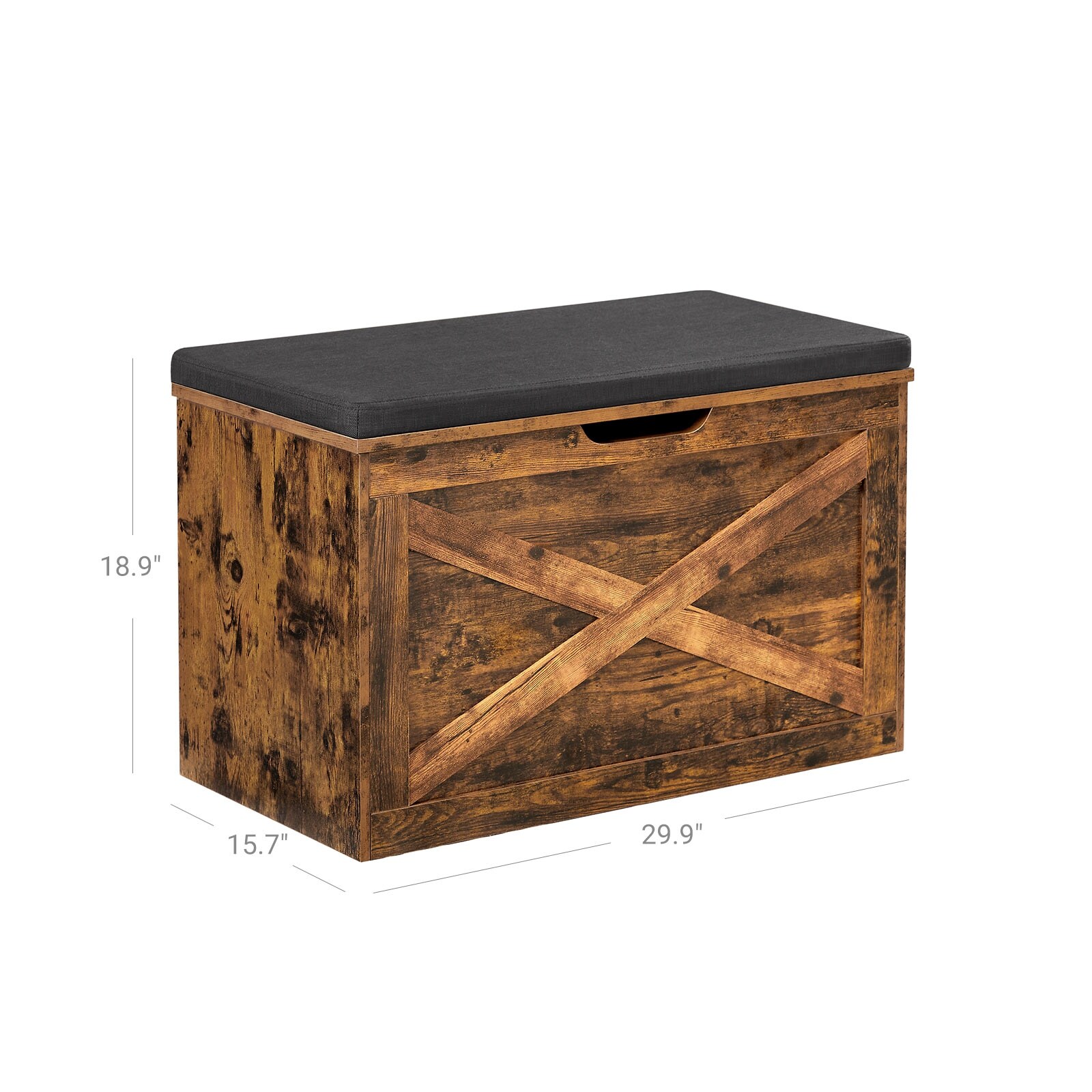 Vasagle shoe clearance bench storage cabinet