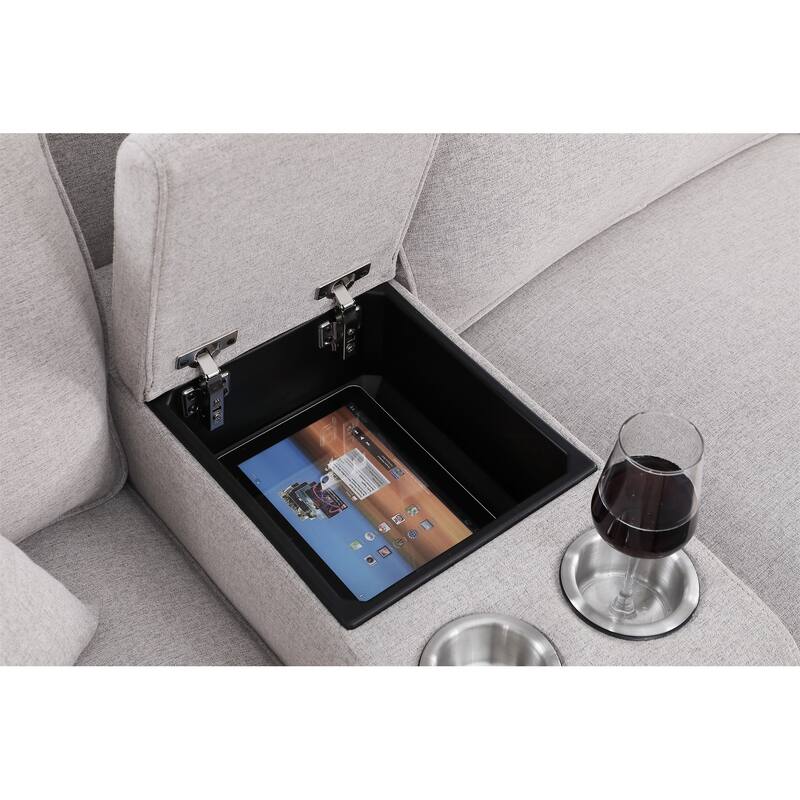 Sectional Sofa with Ottoman