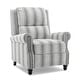 preview thumbnail 17 of 92, Nail-head Padded Seat Pushback Recliner Chair