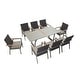 preview thumbnail 4 of 10, Patio Festival Thermal Transfer 9-Piece Outdoor Dining Set