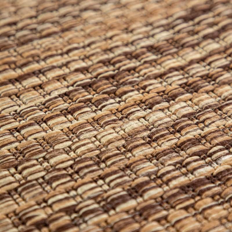 Variegated Waterproof Outdoor Rug for Patio