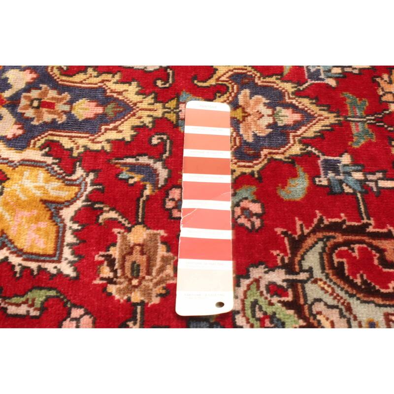 ECARPETGALLERY Hand-knotted Antalya Vintage Red Wool Rug - 3'3 x 4'6