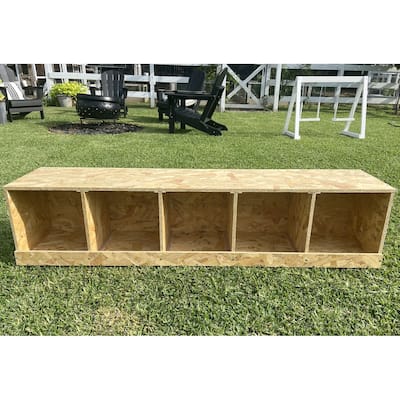 Zylina Best Rest 5 Bay Nesting Box - N/A - 57x13x13