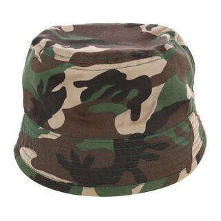 army print bucket hat