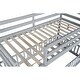 preview thumbnail 39 of 58, Twin Over Twin Bunk Bed with Slide,Ladder,Door,Safety Guardrails,Floor
