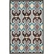 preview thumbnail 26 of 25, SAFAVIEH Paradise Wintrud Modern Viscose Rug 2'7" x 4' - Anthracite/Petrol