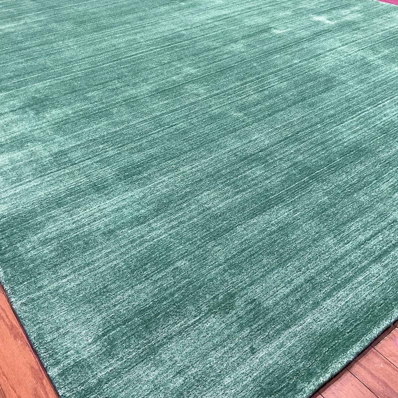 HERAT ORIENTAL Handmade Modern Gabbeh Bamboo Silk Rug - 8' x 10'