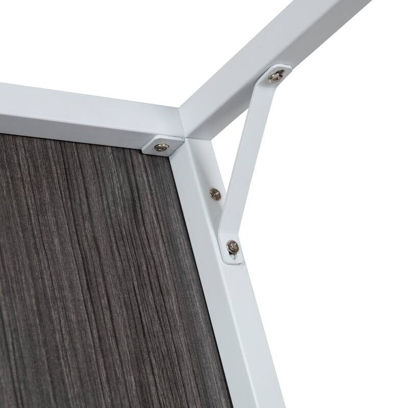 Commercial Grade Industrial Style Office Desk - 47" Length