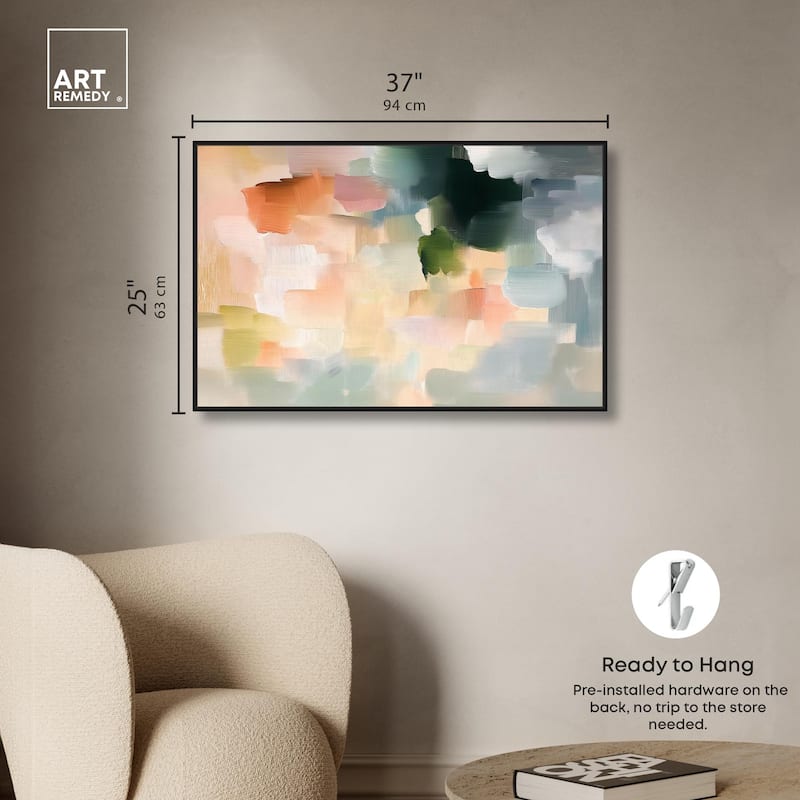 Dreamlike Hues II Canvas by Art Remedy