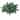 Set of 4 Artificial Leather Fern Leaf Stem Plant Greenery Foliage Bush 18in - 18" L x 9" W x 0.5" DP