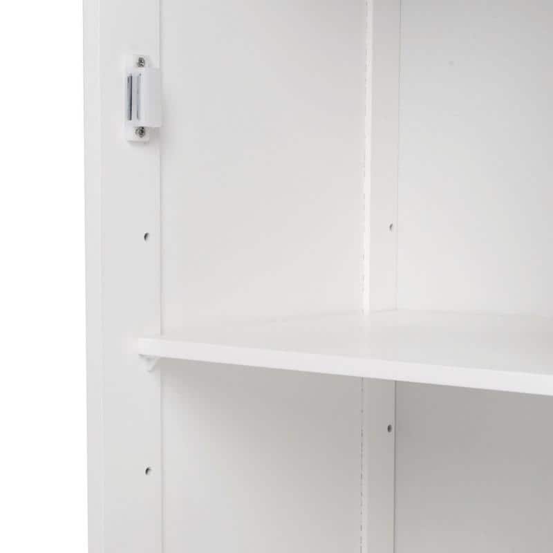 Copper Grove Shijak Adjustable Wood Bathroom Storage Floor Cabinet (4 Options)
