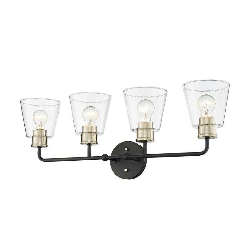 Millennium Lighting Cameron 2 Light Vanity Light with Clear Glass Shades