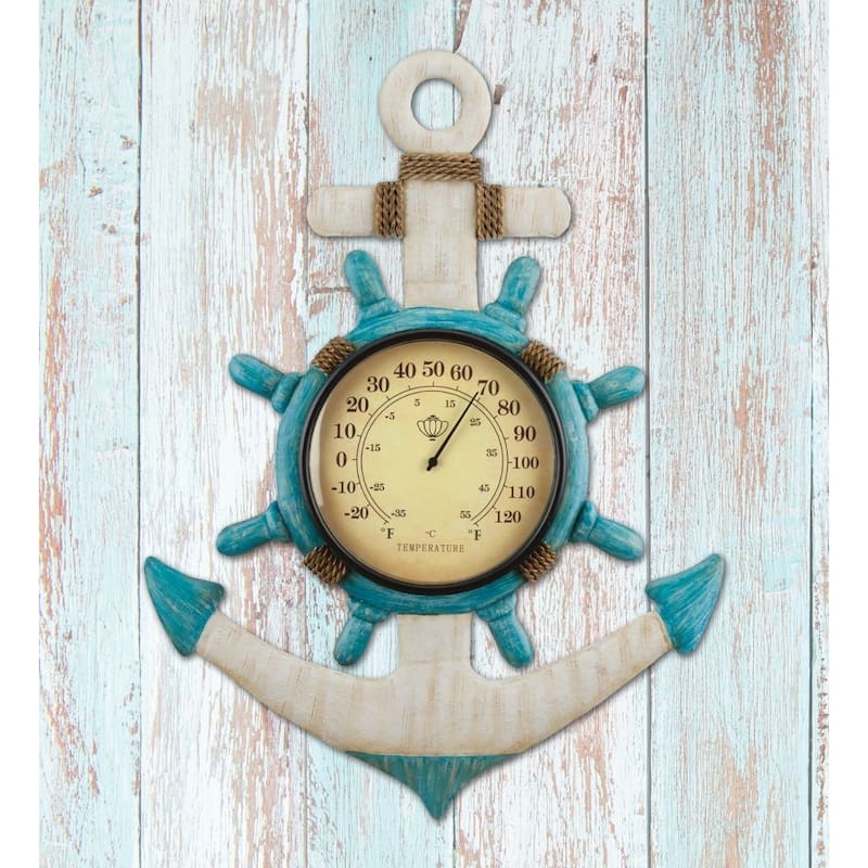 Thermometer Wall Decor - Anchor