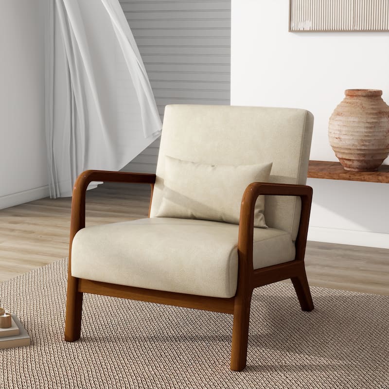 Modern Upholstered Accent Chairs for Living Room