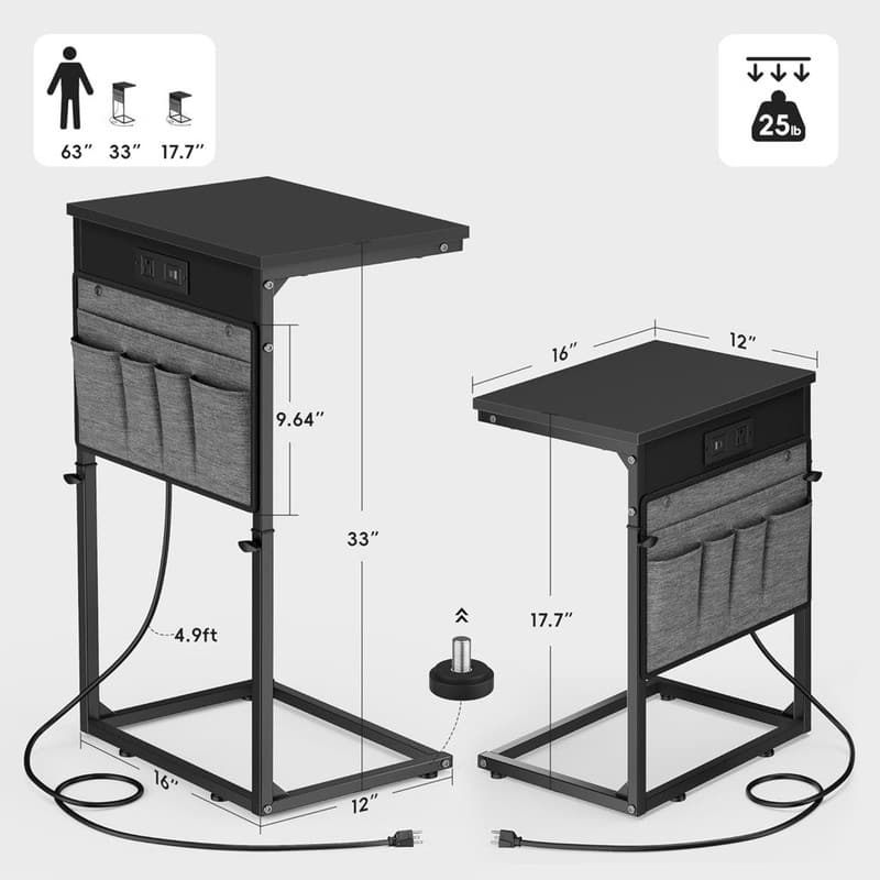Small Sofa Table Laptop Couch Desk
