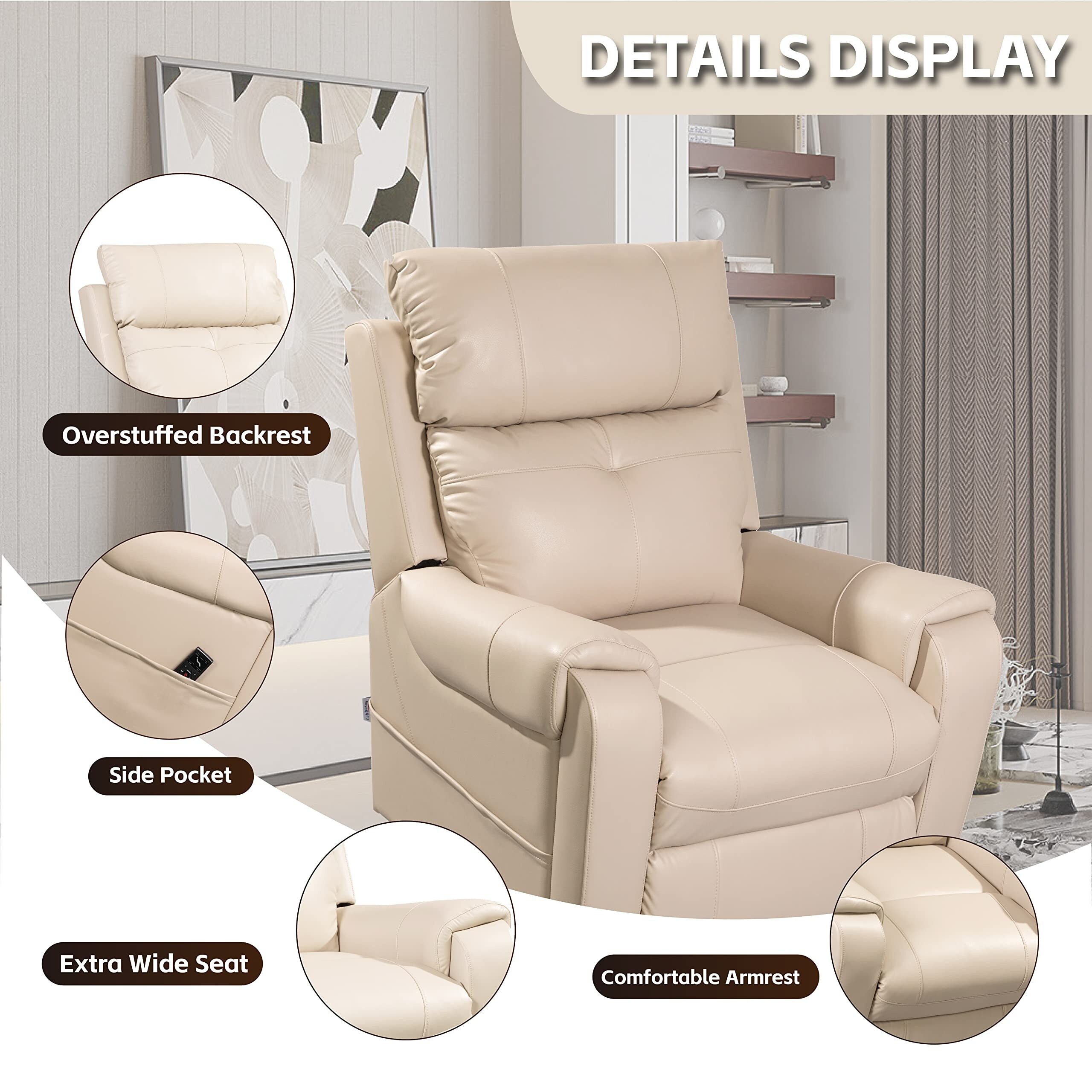 Electric riser recliner sofa sales