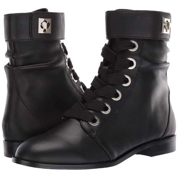 kate spade black boots