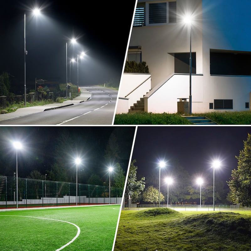 8700W Commercial Solar Street Light with Motion Sensor & Dusk to Dawn