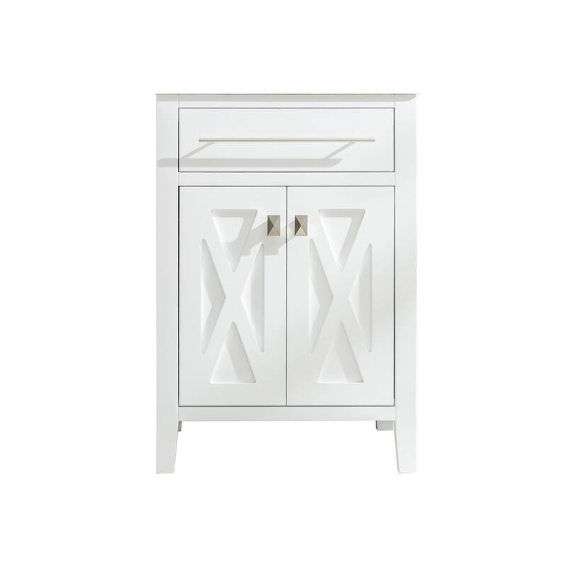Miseno MV-24-313YG319-BASE Wimbledon 24" Single Free Standing Vanity - White