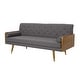 preview thumbnail 6 of 31, Jalon Tufted Fabric Sofa by Christopher Knight Home