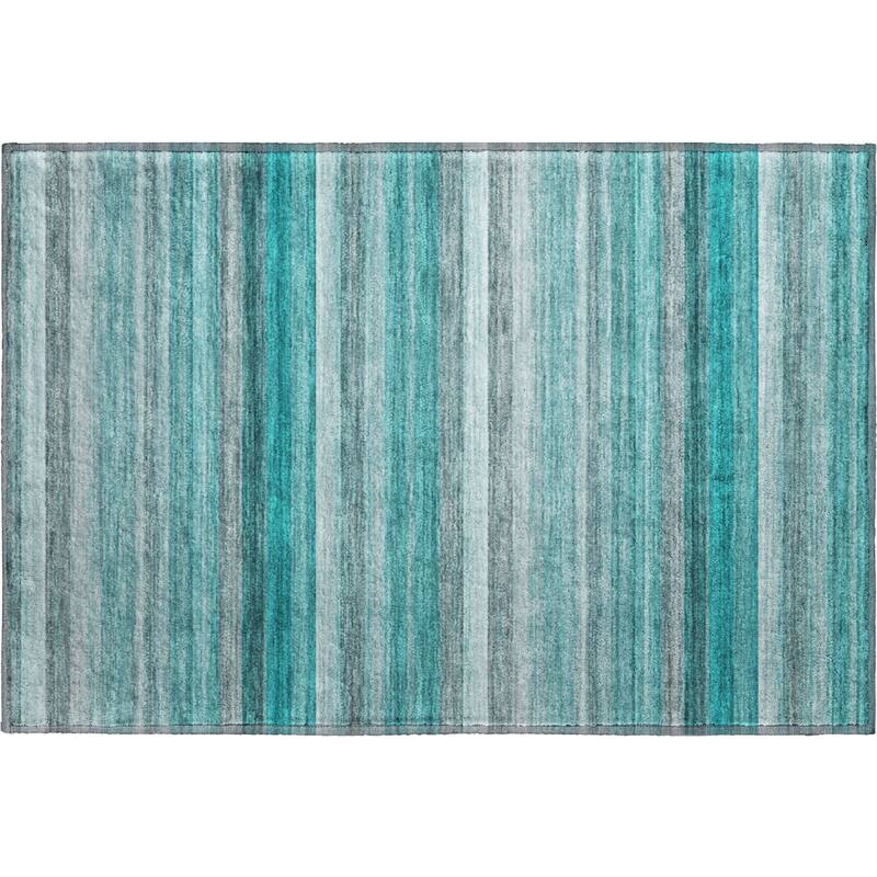 Premium Washable Super Soft Ombre Stripes Mayfield Rug