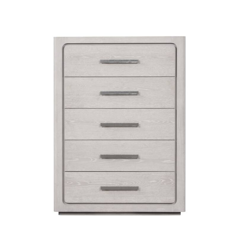Furniture of America Sorelle Modern Solid Wood 5-Drawer Storage Chest