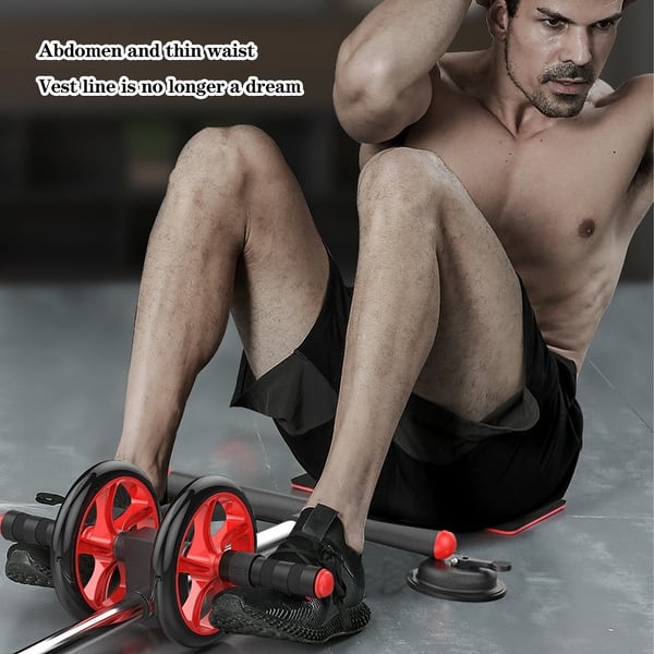 resistance bands wheel exercise equipment