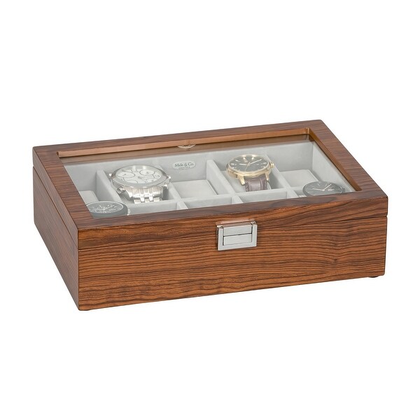 mahogany watch box