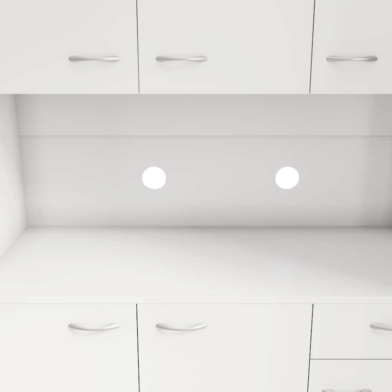 70.87" Tall Wardrobe& Kitchen Cabinet