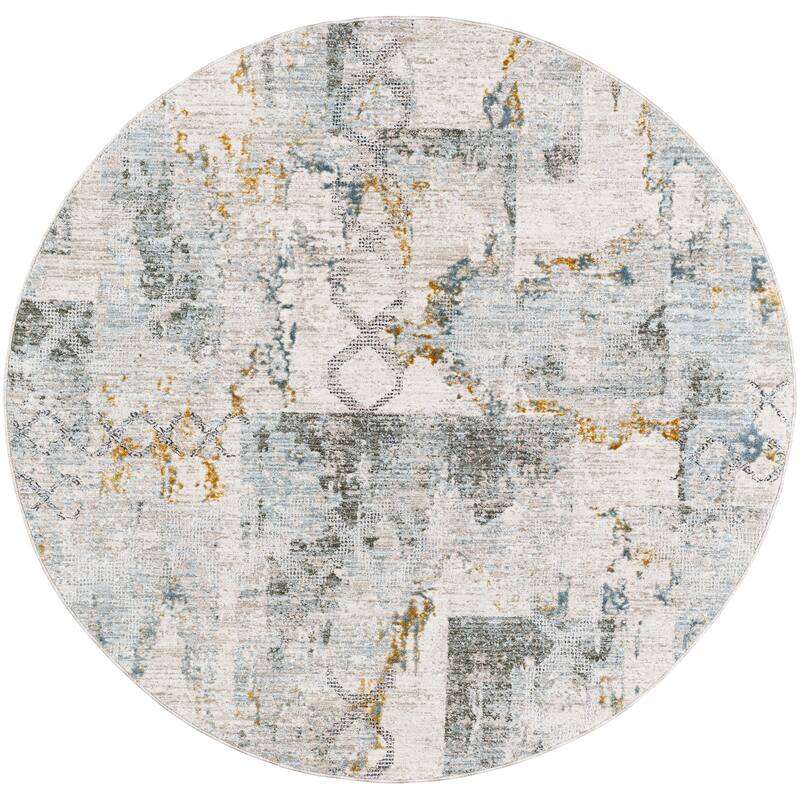 Livabliss Mid-Century Modern Dresden Abstract Area Rug