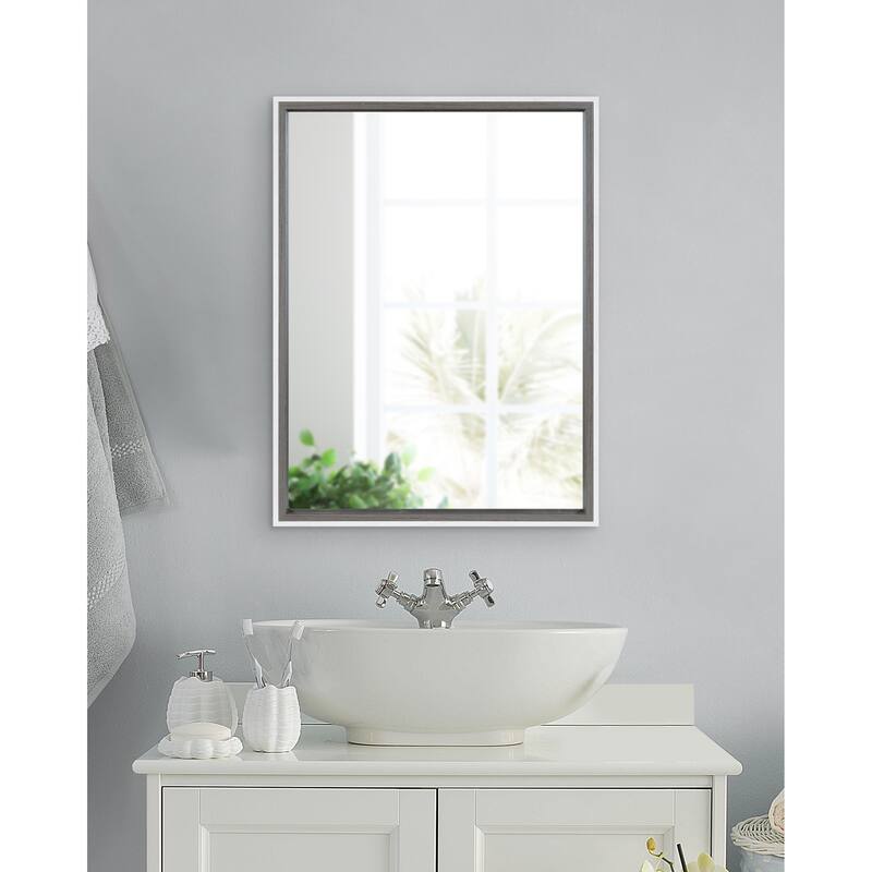 Kate and Laurel Gibson Framed Wall Mirror