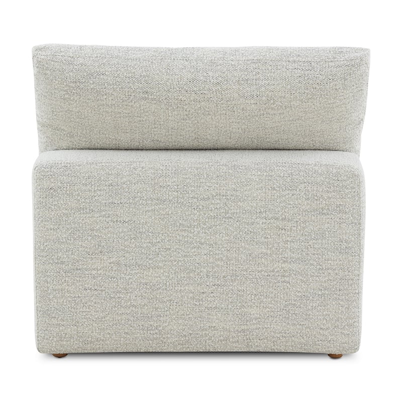Aurelle Home Tami Modular Sectional Piece - Armless Chair - 38" x 38" - 38" x 38"