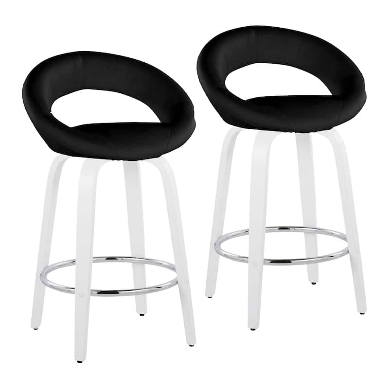 Posh 26" Fixed-Height Counter Stool - Set of 2