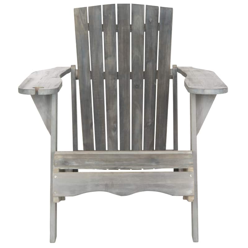 SAFAVIEH Outdoor Filipina Acacia Wood Adirondack Chair - 30W x 32D x 37H