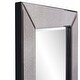 preview thumbnail 6 of 9, Allan Andrews Smokey Gray Rectangular Framed Wall Mirror