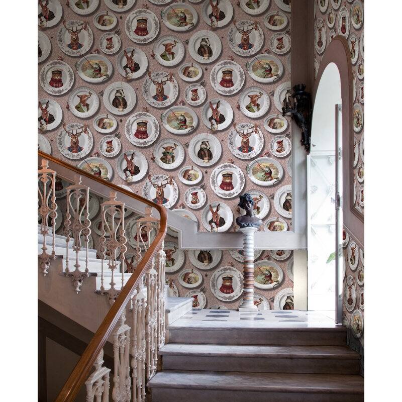 Tales of the Manor Non-Pasted Wallpaper - Covers 56 Square Feet