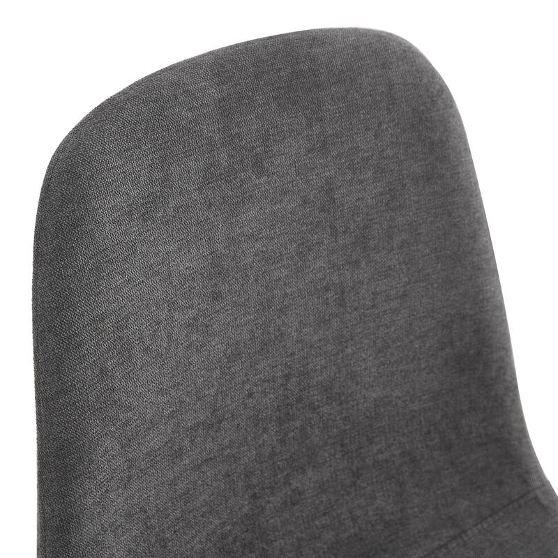 5-Piece Rectangular Dining Table Set, Kitchen Dining Table Set for 4 with 4 Linen Dining Chairs for Dining Room