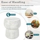 preview thumbnail 11 of 21, GDFStudio Cove Outdoor Concrete Accent Table with Crack Texture, Double Barrel Shape, MGO Material