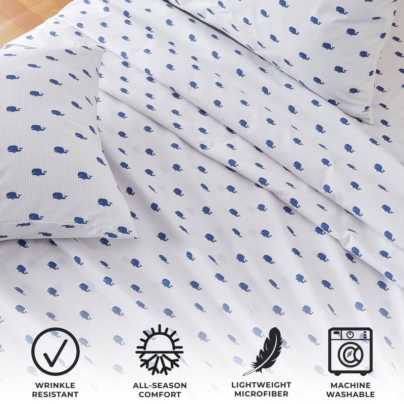 Premium Coastal Microfiber Sheet Set