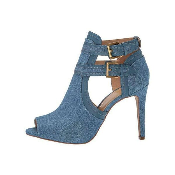 michael kors open toe ankle boots